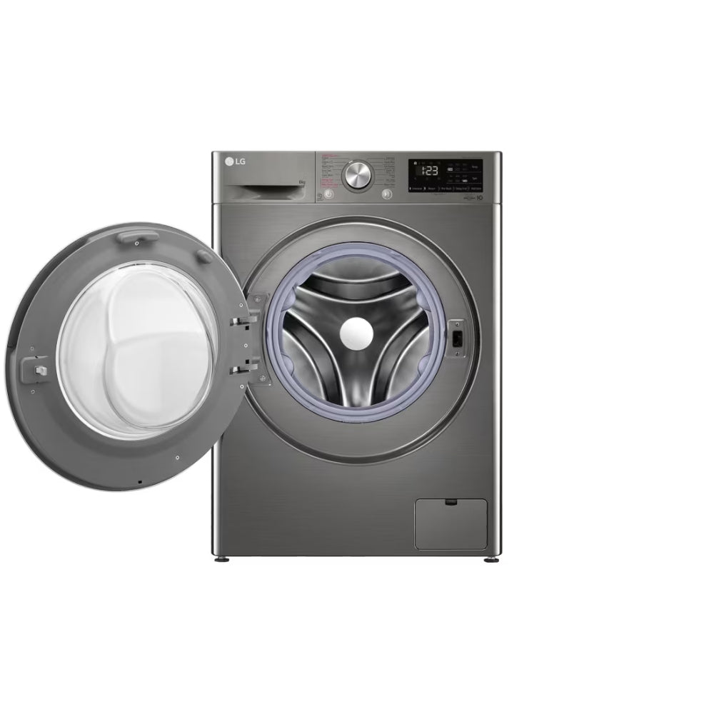 LG Vivace Washing Machine Front Loading 8 Kg Silver F4R3TYGCP. LG Vivace Washing Machine Front Loading 8 Kg Silver F4R3TYGCP.